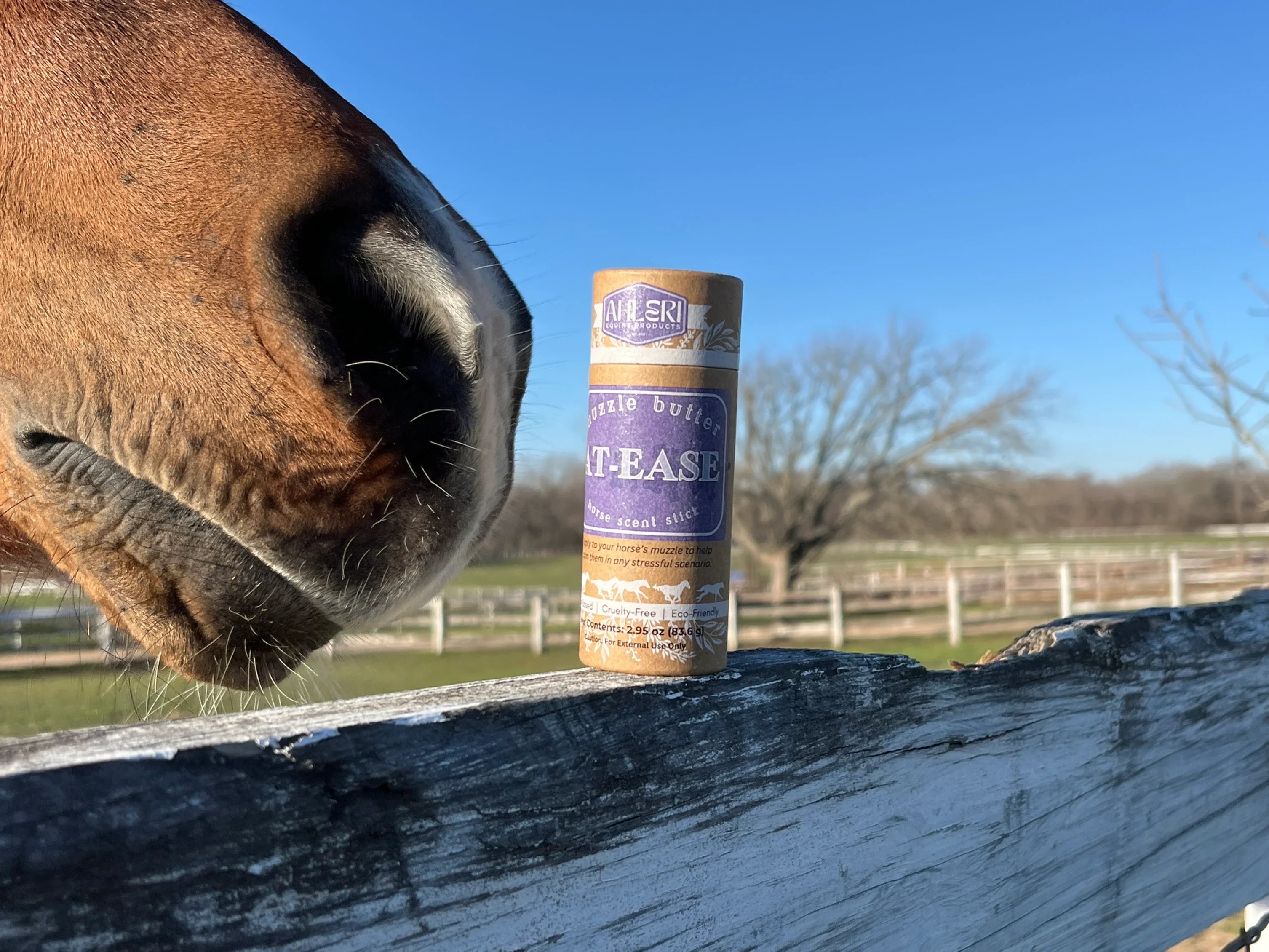 AHLERI Muzzle Butter At-Ease Formula: Evidence for the Effect of Lavender Aromatherapy for Horses