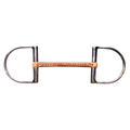 Leather Dee-Ring Snaffle Bit