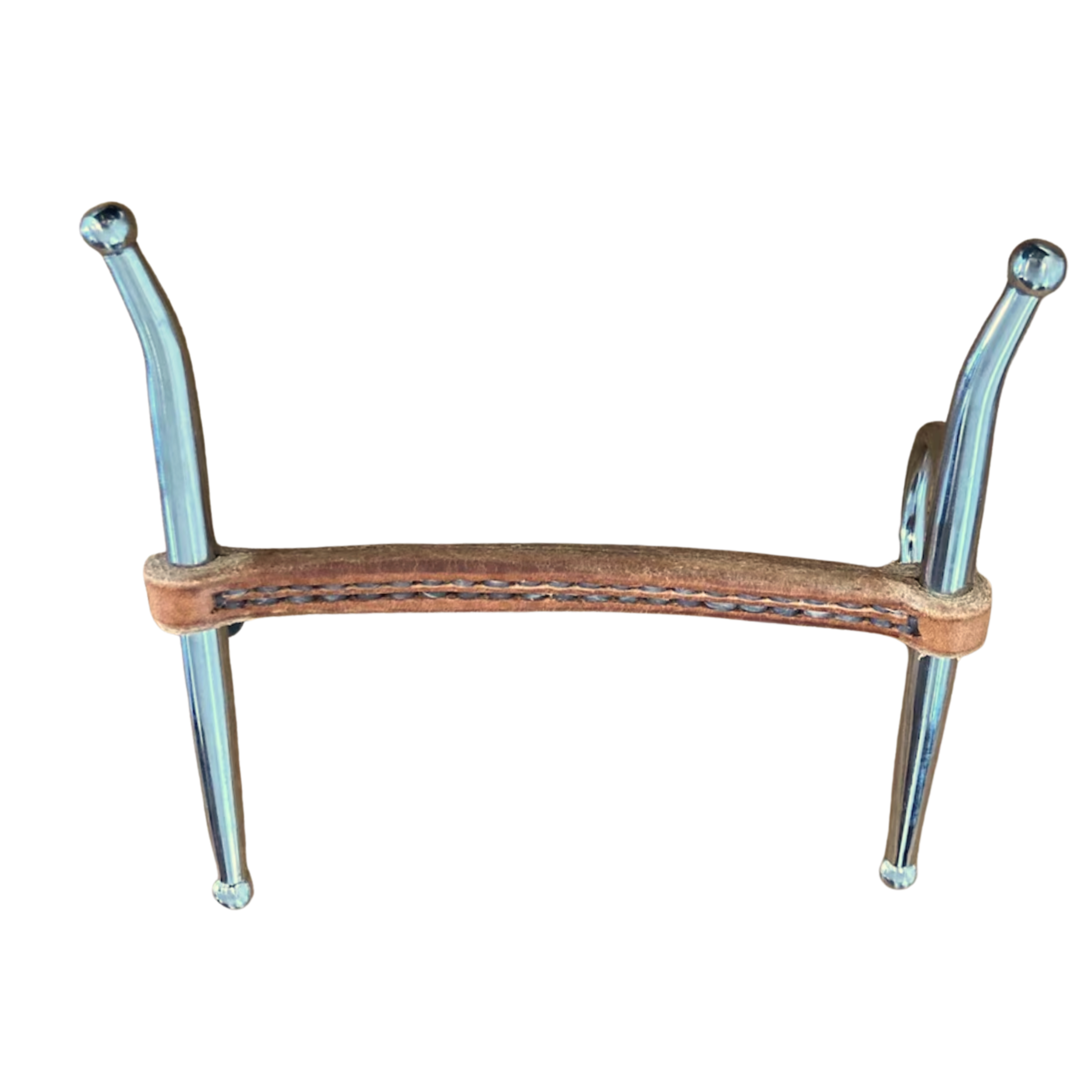 Leather Full-Cheek Snaffle Bit