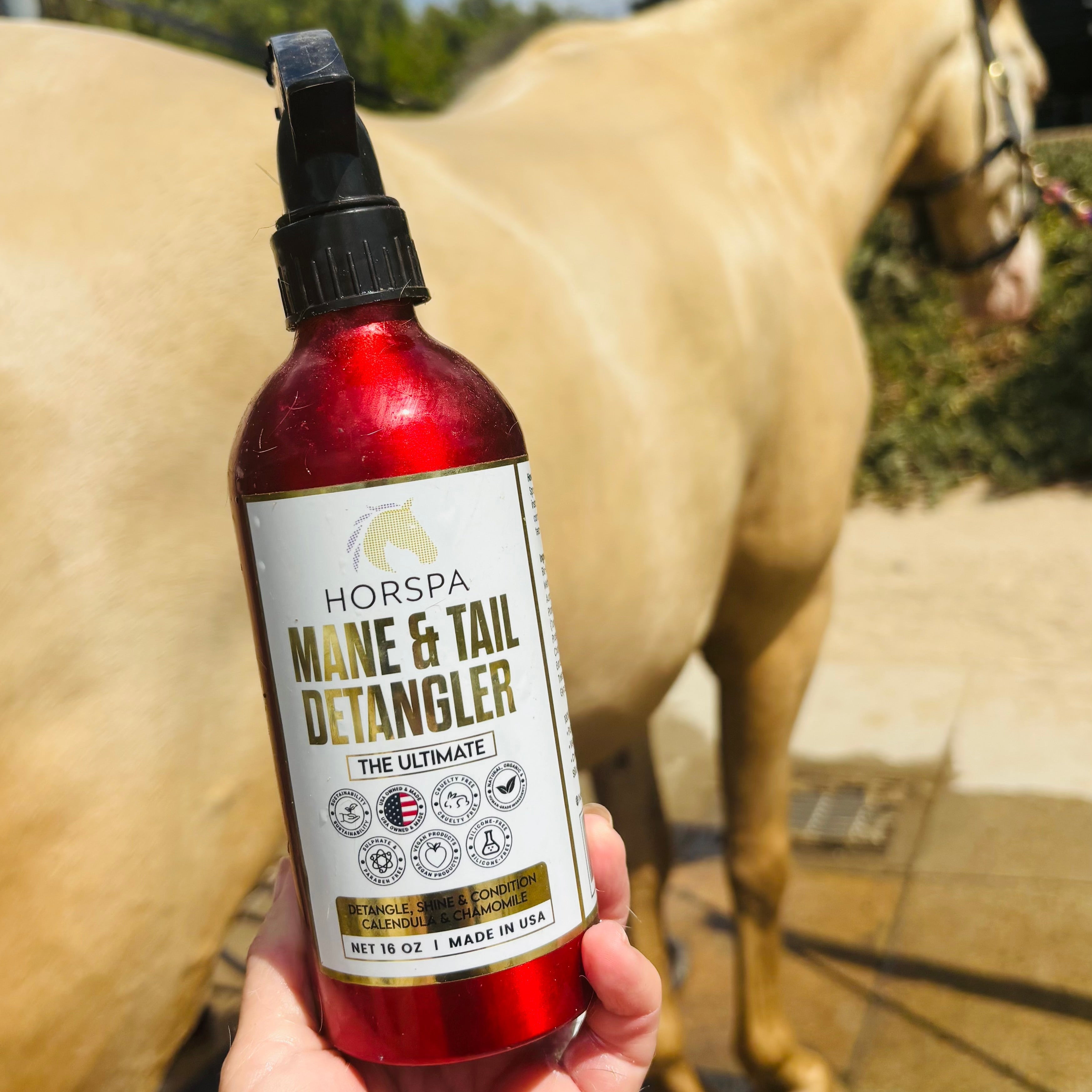 The Ultimate Calendula & Chamomile Mane & Tail Detangling Spray