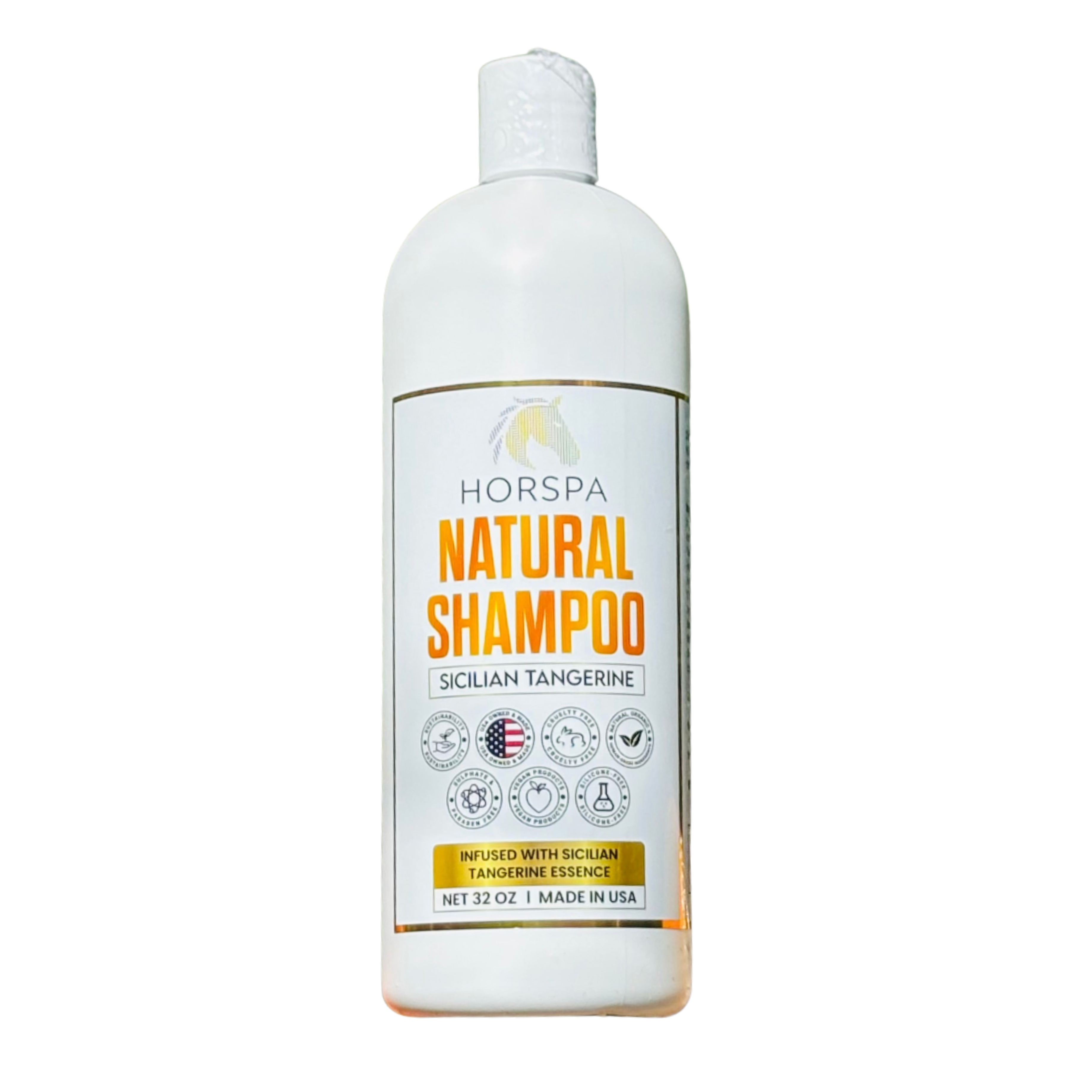 Natural Horse Shampoo - Sicilian Tangerine