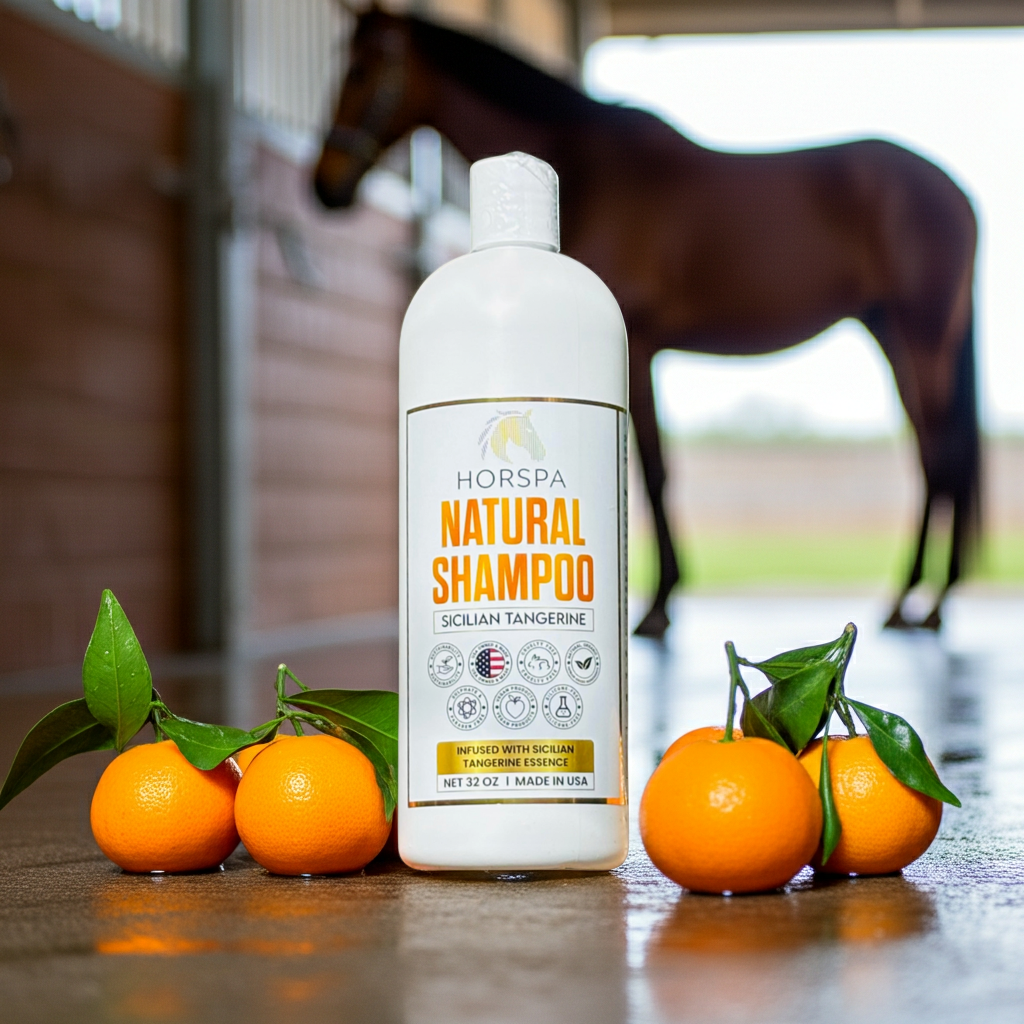 Natural Horse Shampoo - Sicilian Tangerine