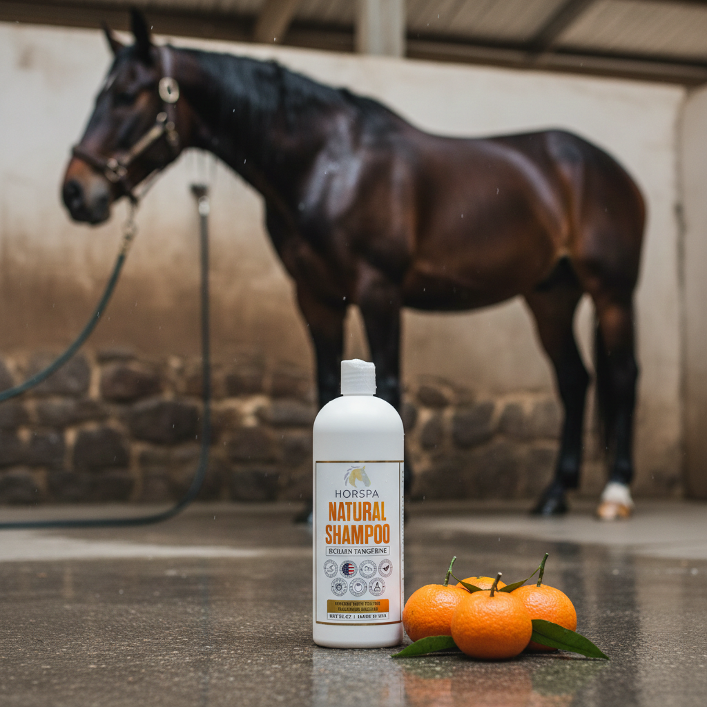 Natural Horse Shampoo - Sicilian Tangerine