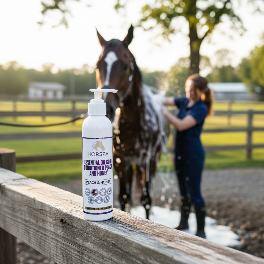 Essential Oil Coat Conditioner Peach and Honey