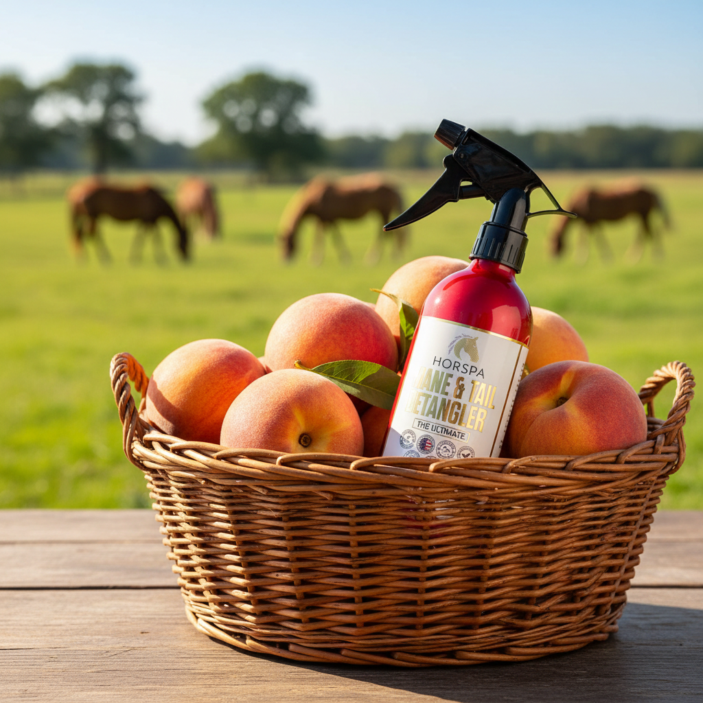 The Ultimate Peach & Honey Mane & Tail Detangling Spray