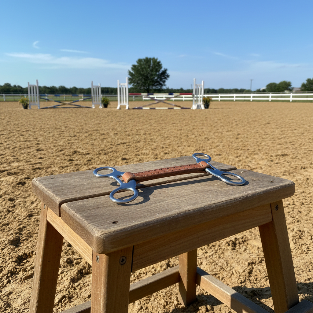 Leather Short Shank Curb Bit