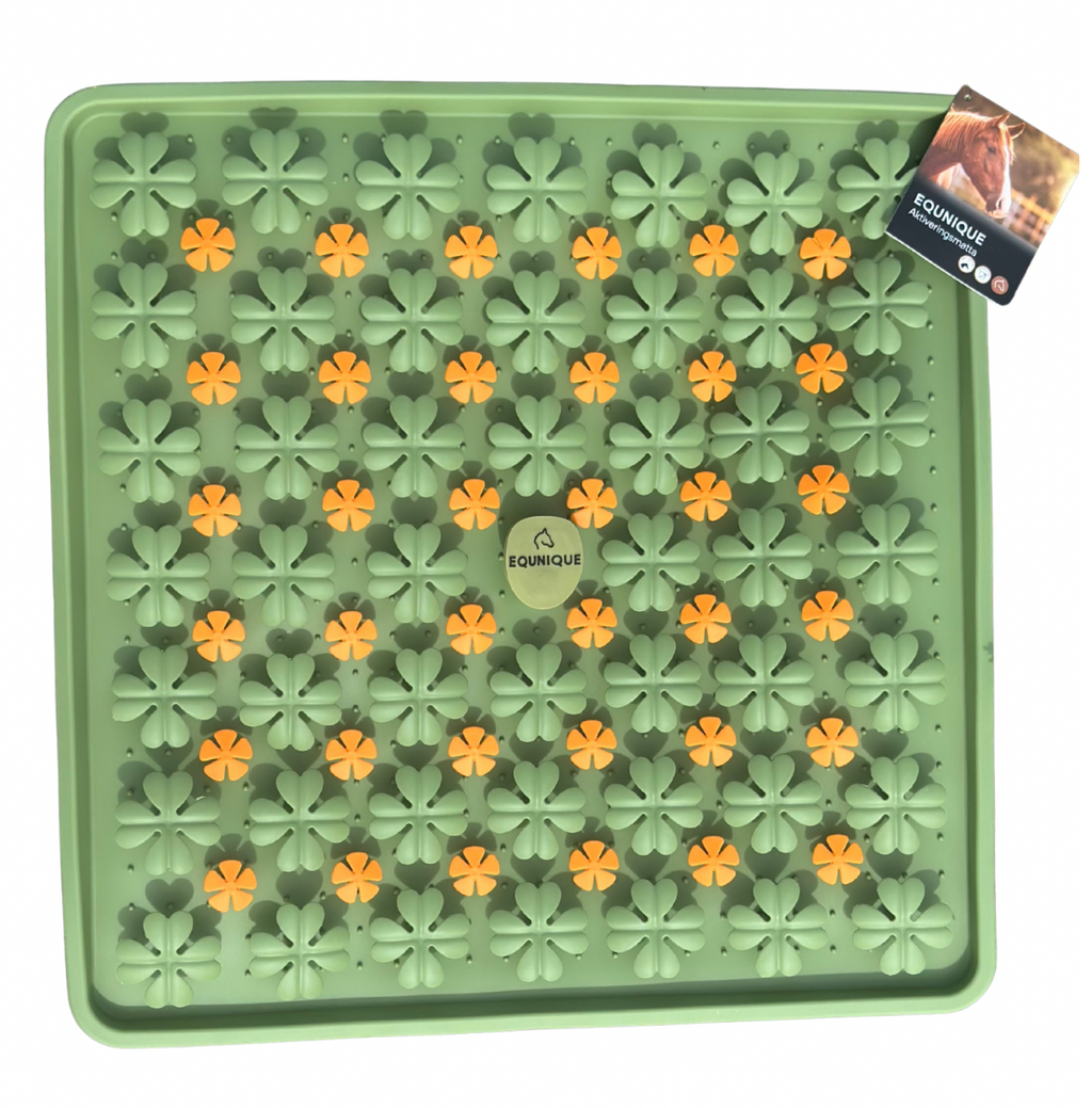 Equnique Enrichment Clover Treat Mat for Horses 🍀 image 6